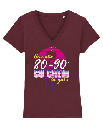 Generația 80 - 90 cu cheia la gât Burgundy