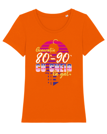 Generația 80 - 90 cu cheia la gât Bright Orange