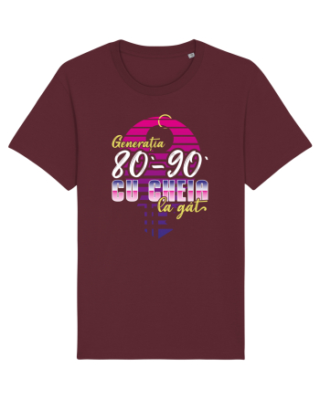 Generația 80 - 90 cu cheia la gât Burgundy