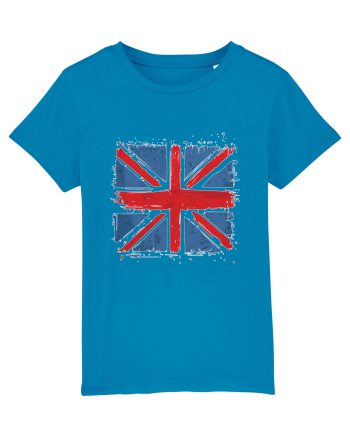 British Flag | UK Flag | England Distressed Flag Azur