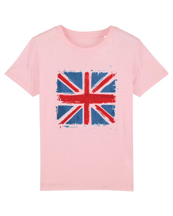 British Flag | UK Flag | England Distressed Flag Cotton Pink