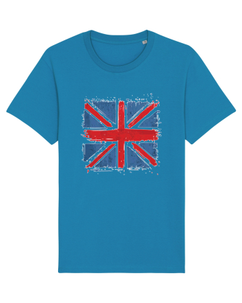 British Flag | UK Flag | England Distressed Flag Azur