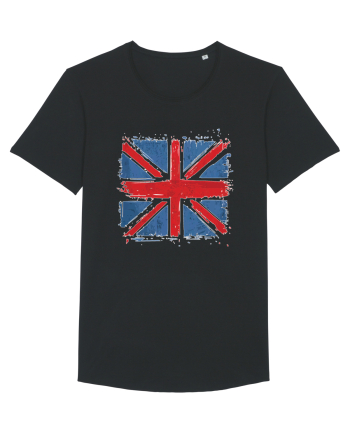 British Flag | UK Flag | England Distressed Flag Black