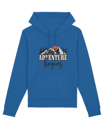 Adventure Begin Royal Blue