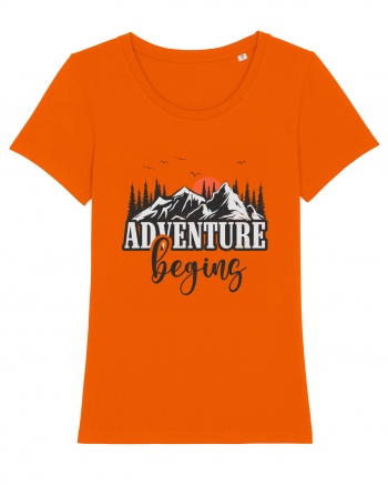 Adventure Begin Bright Orange