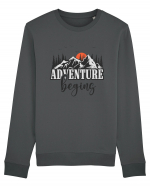 Adventure Begin Bluză mânecă lungă Unisex Rise