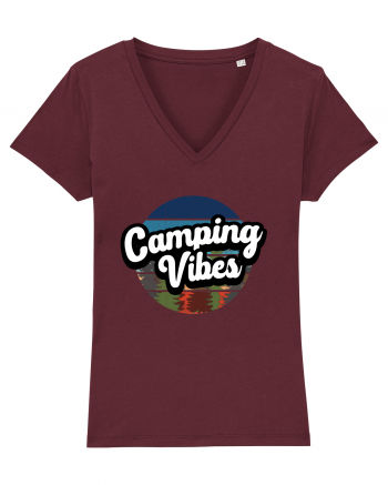Camping Vibes Burgundy