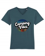 Camping Vibes Tricou mânecă scurtă guler V Bărbat Presenter