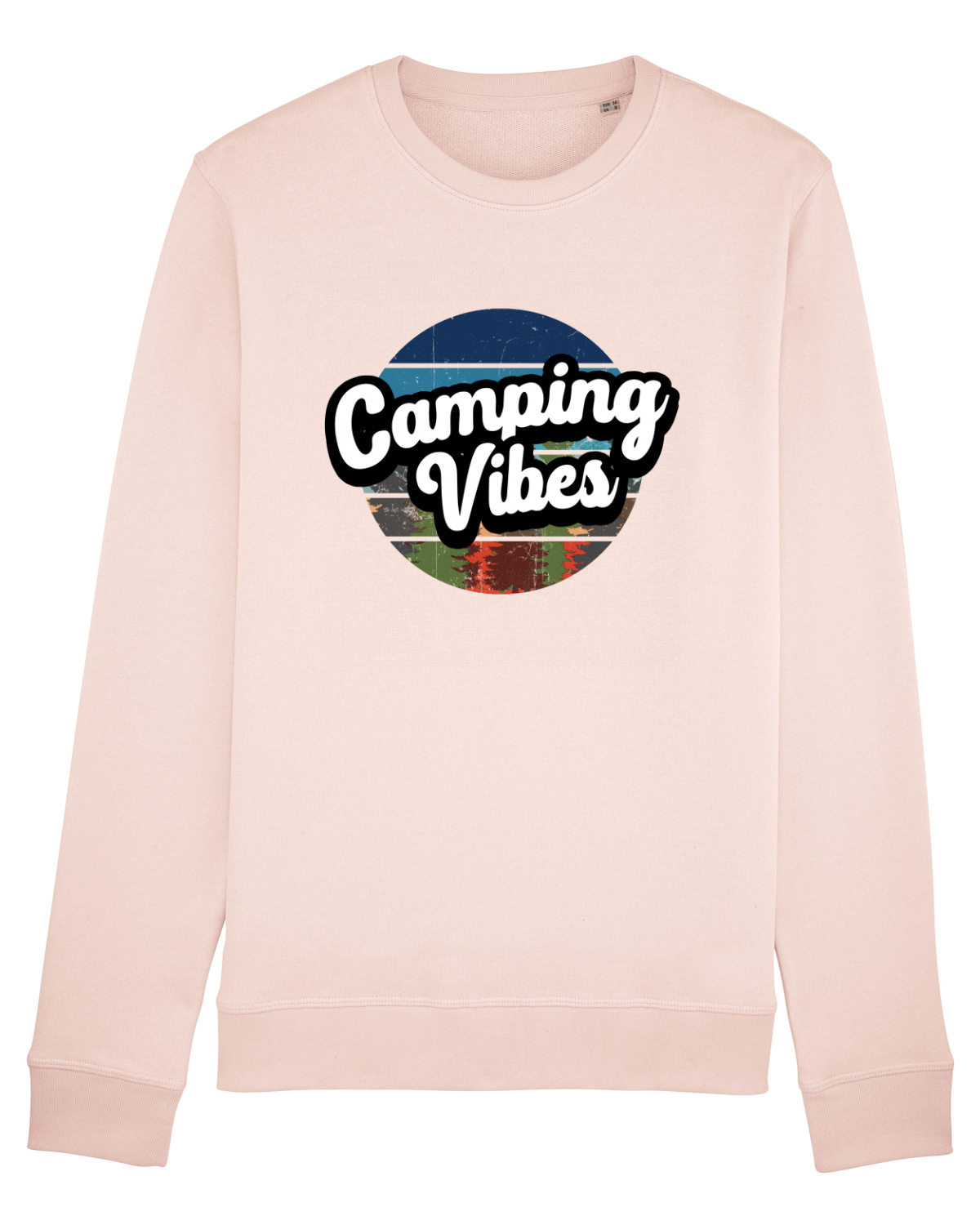 Bluză mânecă lungă Unisex Rise Candy Pink