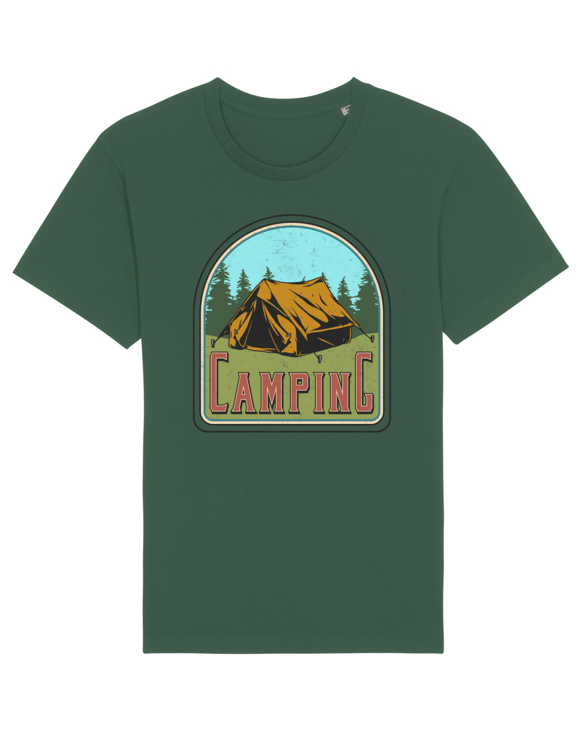 Tricou mânecă scurtă Unisex Rocker Bottle Green