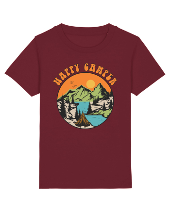 Happy Camper Burgundy