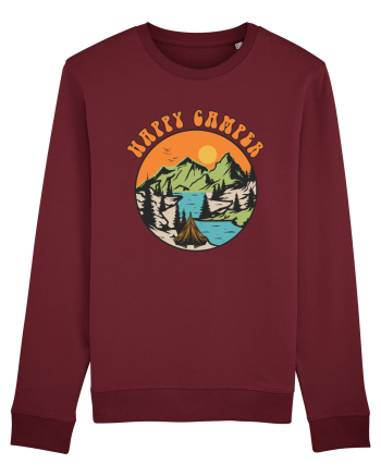 Happy Camper Burgundy