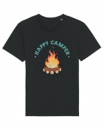 Happy Camper Tricou mânecă scurtă Unisex Rocker