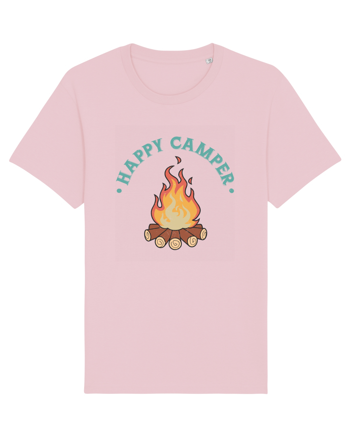 Tricou mânecă scurtă Unisex Rocker Cotton Pink