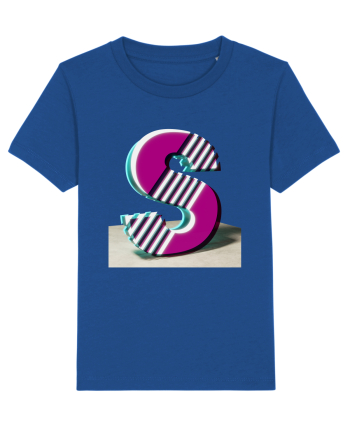 Litera S  3d - v2 (cu stralucire) Majorelle Blue