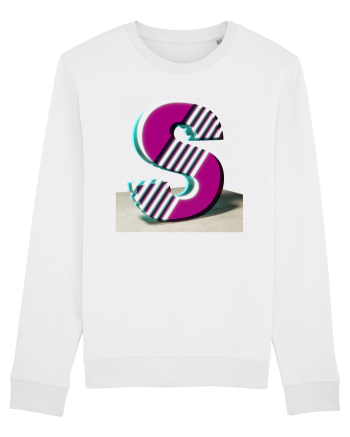 Litera S  3d - v2 (cu stralucire) White