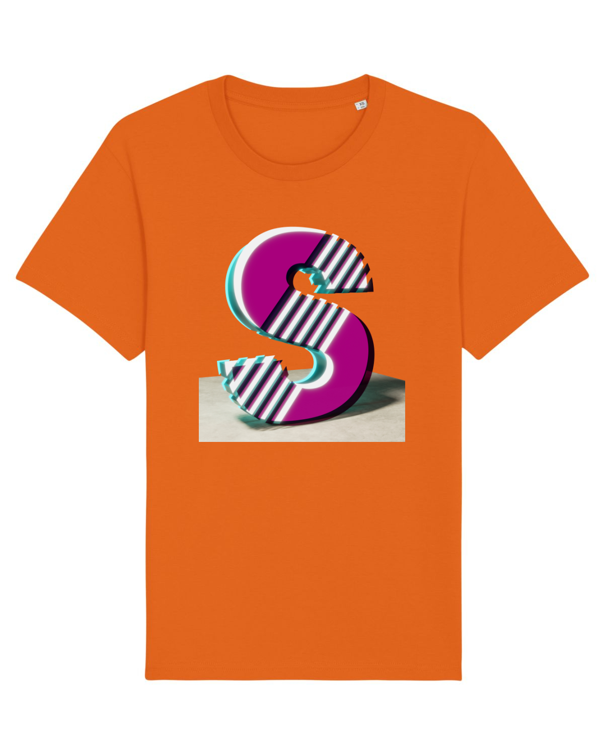 Tricou mânecă scurtă Unisex Rocker Bright Orange