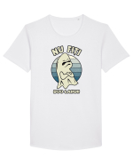 Nu fiți boo langii Tricou mânecă scurtă guler larg Bărbat Skater