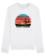 Happy Camper Retro Fishing Bluză mânecă lungă Unisex Rise