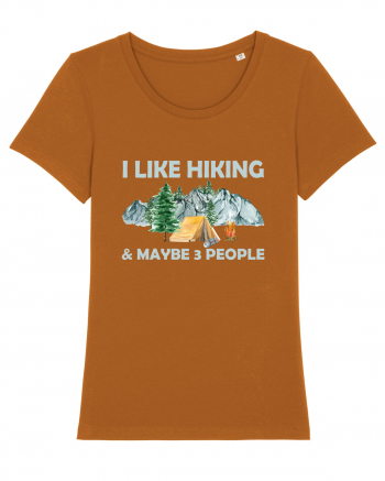 I Like Hiking & Maybe 3 People Roasted Orange