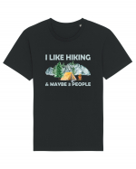 I Like Hiking & Maybe 3 People Tricou mânecă scurtă Unisex Rocker