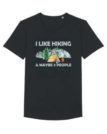 I Like Hiking & Maybe 3 People Black