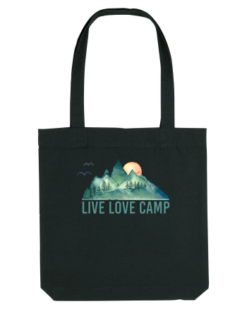 Live Love Camp Black
