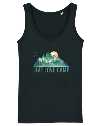 Live Love Camp Black