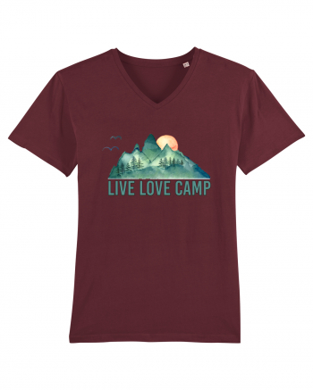 Live Love Camp Burgundy