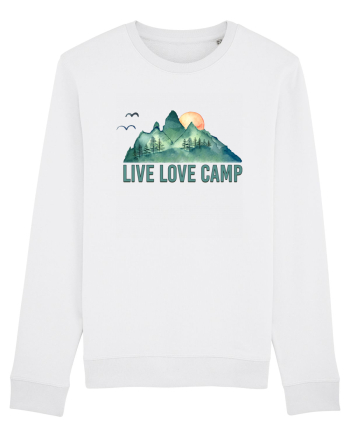 Live Love Camp White