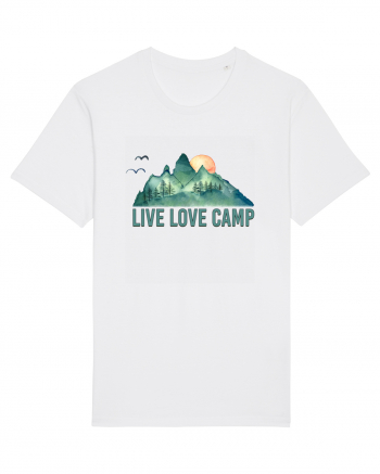 Live Love Camp White