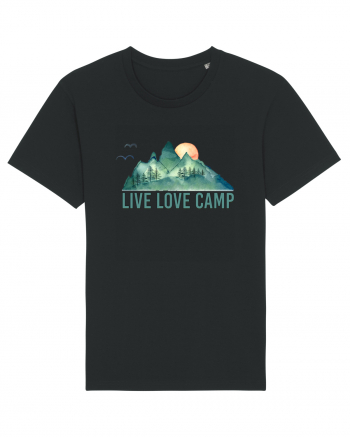 Live Love Camp Black