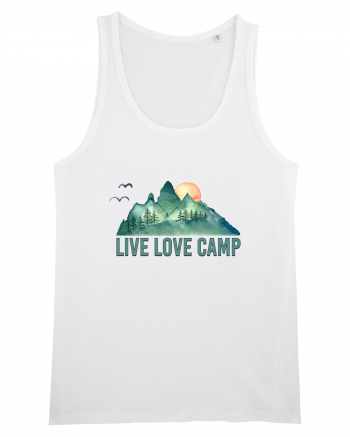 Live Love Camp White