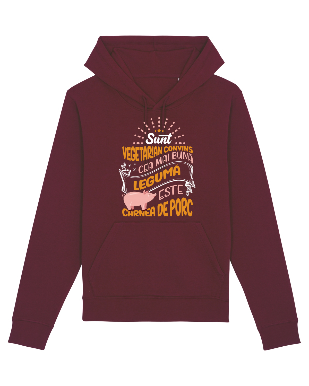 Hanorac Unisex Drummer Burgundy