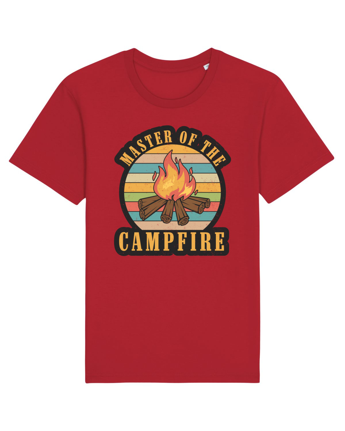 Tricou mânecă scurtă Unisex Rocker Red