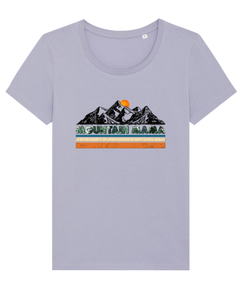 Mountain Mama Retro Sunset Lavender