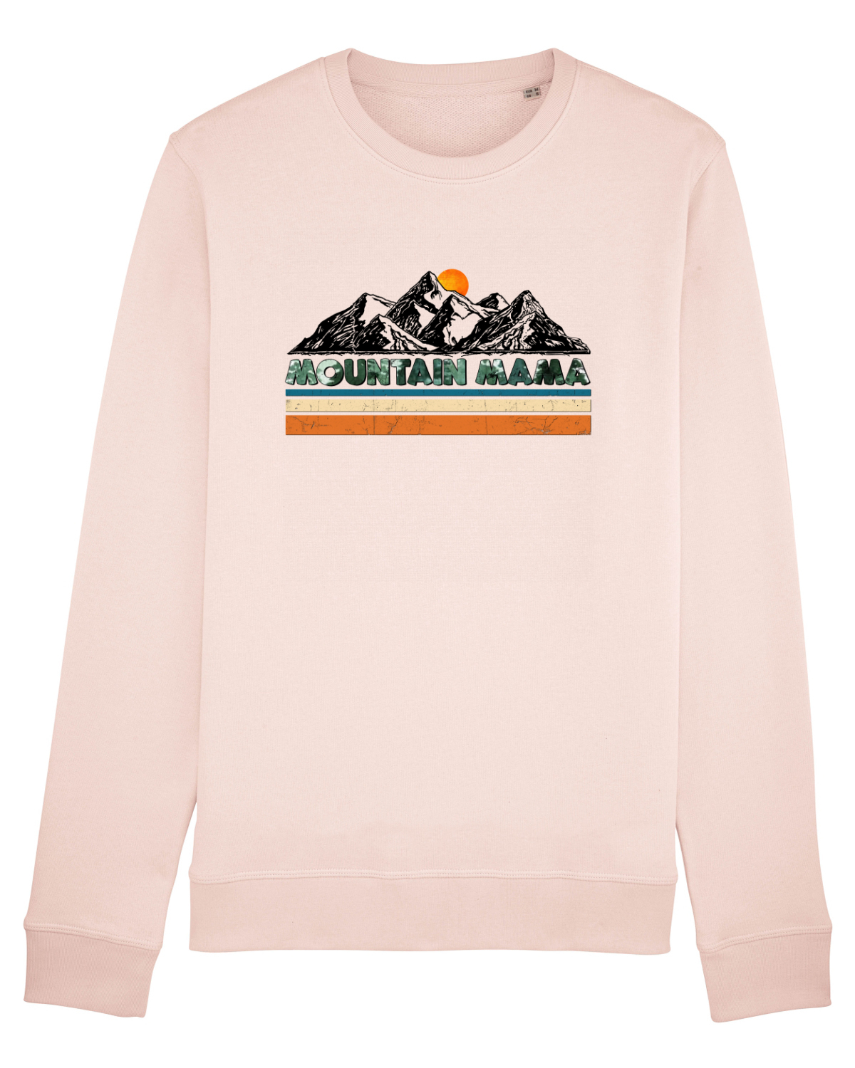 Bluză mânecă lungă Unisex Rise Candy Pink