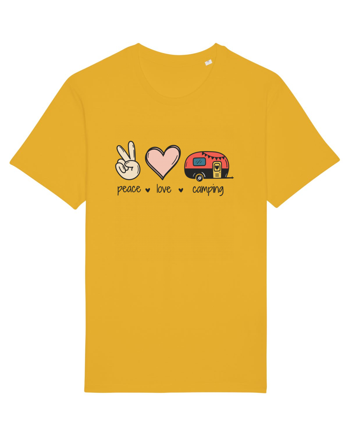 Tricou mânecă scurtă Unisex Rocker Spectra Yellow