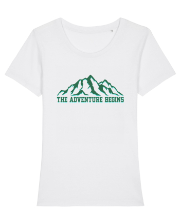 The Adventure Begins White