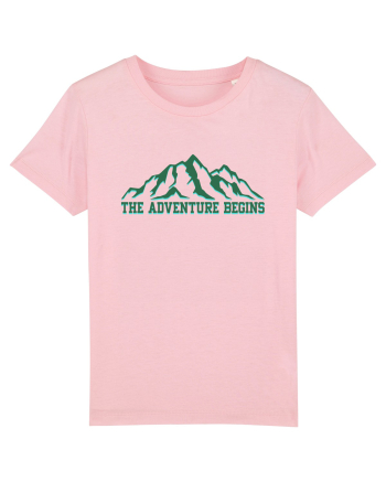 The Adventure Begins Cotton Pink