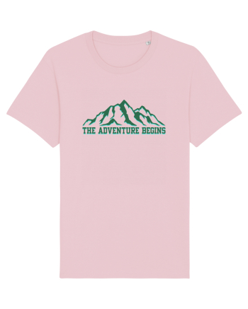 The Adventure Begins Cotton Pink