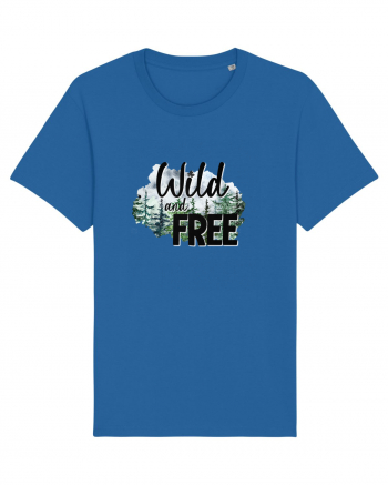 Wild and Free Royal Blue