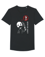 Știi ce zic? Tricou mânecă scurtă guler larg Bărbat Skater