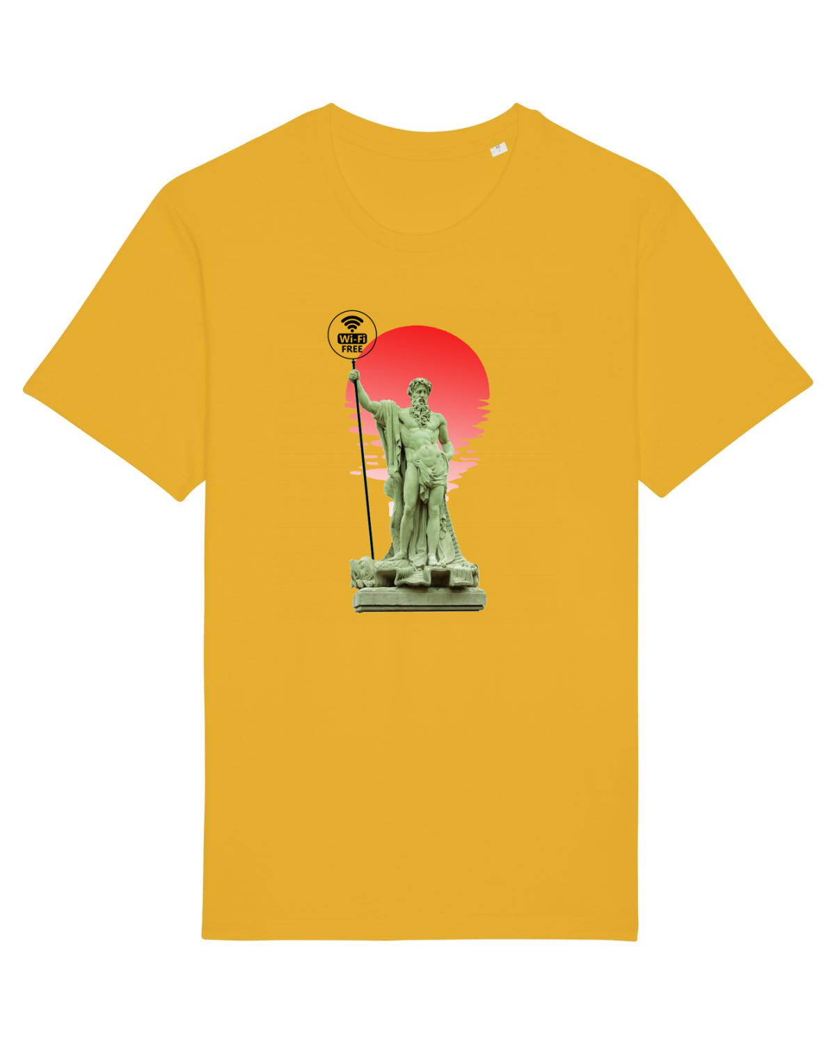 Tricou mânecă scurtă Unisex Rocker Spectra Yellow