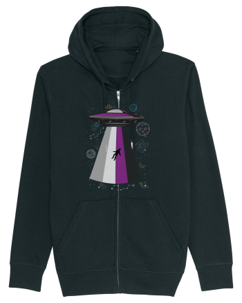Ace Pride Ufo Asexual Lgbt Q Gaylien Black
