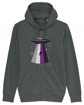Ace Pride Ufo Asexual Lgbt Q Gaylien Anthracite
