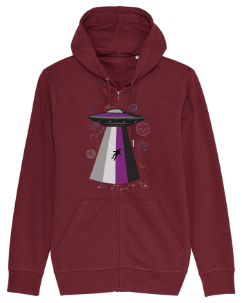 Ace Pride Ufo Asexual Lgbt Q Gaylien Burgundy