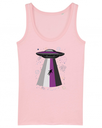 Ace Pride Ufo Asexual Lgbt Q Gaylien Cotton Pink