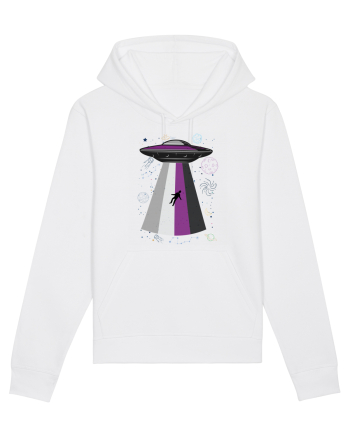 Ace Pride Ufo Asexual Lgbt Q Gaylien White