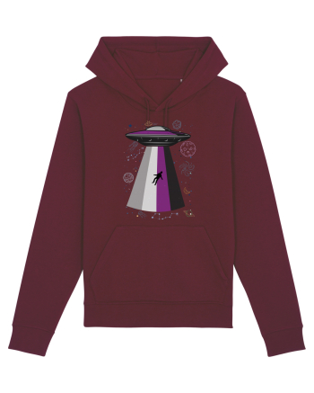 Ace Pride Ufo Asexual Lgbt Q Gaylien Burgundy